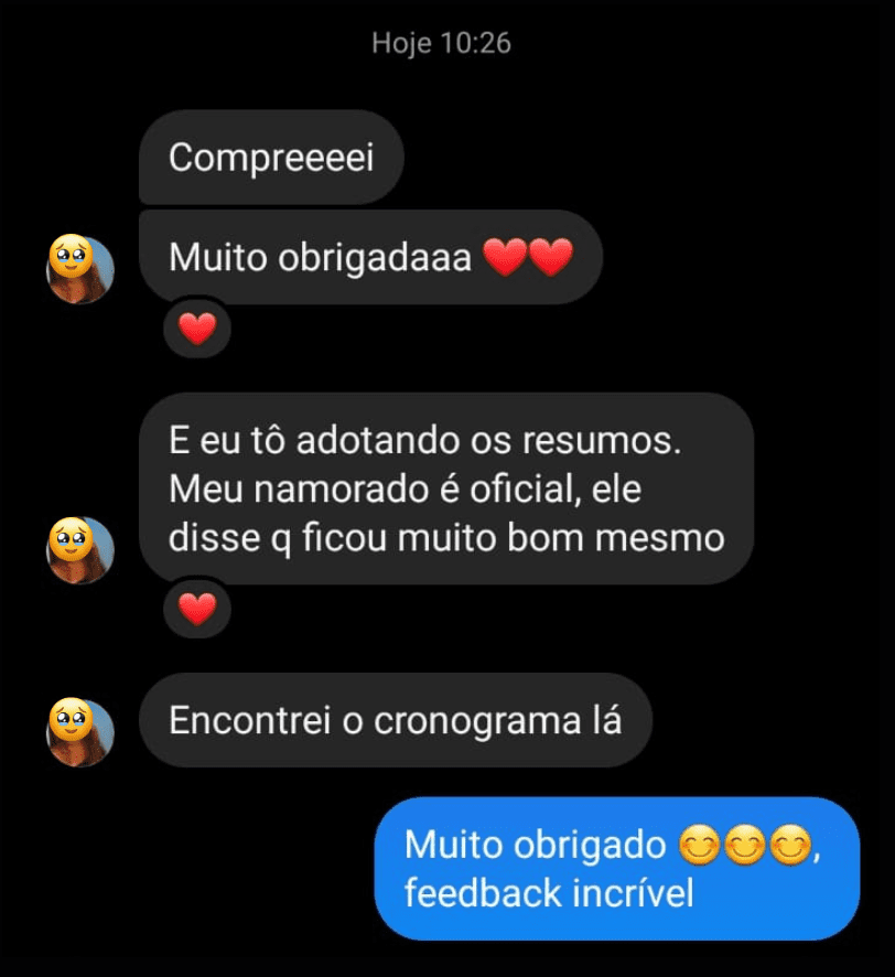 Outro print de resultado